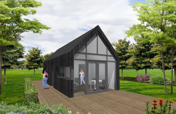 Tiny House conform Bouwbesluit woningbouw door B&V Bouwmeesters uit Steenwijkerwold